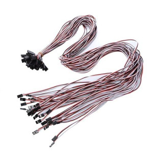 Yxq 1M Servo Extension Cable 3 Pin Male To Female Lead Wire For Rc Airplane (30Pcs)