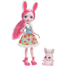 Enchantimals Bree Bunny Doll - 6" Pink Toy Figure