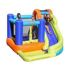 Sportspower My First Jump N' Slide Bounce House With Blower, 165.6" L X 141.6" W X 94.8"