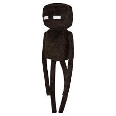 Jinx Minecraft Enderman Plush Stuffed Toy, Black, 17" Tall