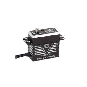 Savöx Savox Servos Sb2290Sg Monster Torque Brushless Servo, Black Edition .13Sec/ 694.4Oz @ 7.4V, Brown/A