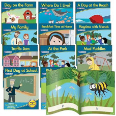 Junior Learning Jl380 Decodable Readers Phase 1 - Phonemic Awareness Fiction