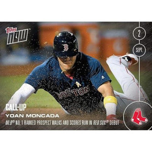 MLB Yoan Moncada #418 Topps Now Trading Card - Multi-colored