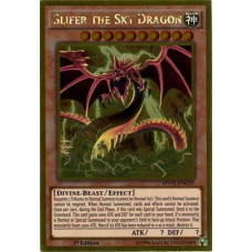 Yu-Gi-Oh! - Slifer The Sky Dragon (Mvp1-Eng57) - The Dark Side Of Dimensions Movie Pack Gold Edition - 1St Edition - Gold Rare