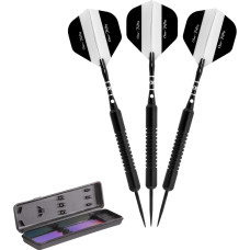 Elkadart Unisex Adult Elkadart One Fifty Steel Tip Darts With Storage Travel Case 22 Grams Black 22G Us