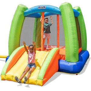 Sportspower My First Jump N' Play Bounce House With Slide With Blower