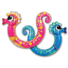 Poolmaster Swimming Pool Noodle Floaties For Kids, Seahorse, 2 Pack