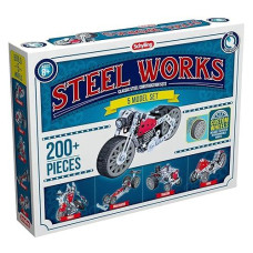 Schylling Steel Works 5 Model Building Kit - Multi Color