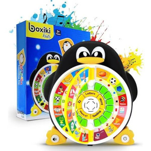 Penguin Power Abc Learning & Educational Toys For Preschoolers - Preschool Learning Activities Toys To Learn Abcs, Words, Spelling, Shapes, Quiz & Songs - Learning Toys For 3+ Year Olds Boys And Girls