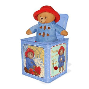 YOTTOY Paddington Bear Jack-in-The-Box Plush Toy for Baby