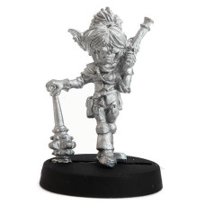 Stonehaven Gnome Artificer Miniature Figure (For 28Mm Scale Table Top War Games) - Made In Usa