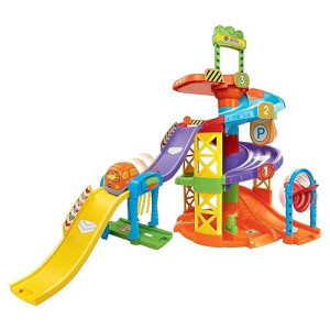 Vtech Go! Go! Smart Wheels Spinning Spiral Tower Playset (Frustration Free Packaging) 12.60 X 20.67 X 28.15 Inches