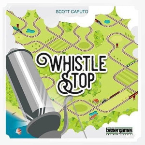 Bezier Games Whistle Stop Board Game - Multi-colored Fun