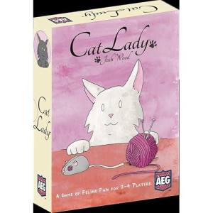 AEG Cat Lady Board Game - Family Card Game for 2-4 Players