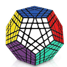 Ganowo Megaminx Speed Cube Gigaminx 5X5 Cubes Brain Teasers Games Magic Twist Puzzle Fidget Toys For Kids Adults Boys Teens