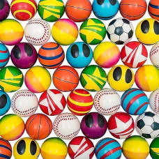 Rhode Island Novelty 50 Pack Stress Balls - Small Assortment