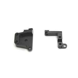 St Racing Concepts Sta31387Bk Cnc Machined Aluminum Servo Mount Brackets For Scx10 Ii, Black