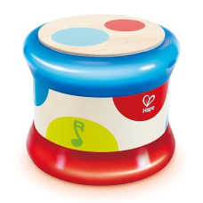 Hape Colorful Baby Drum - Musical Toy for Toddlers, Battery Powered