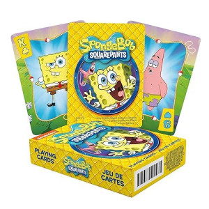 AQUARIUS SpongeBob SquarePants Playing Cards - Multicolor Deck