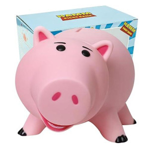 Phocas Hairphocas Cute Pink Pig Money Box Plastic Piggy Bank For Kid'S Xmas Christmas Birthday Gift With Box