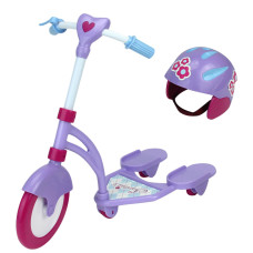 Sophias 3Wheel Scooter And Helmet Set For 18 Dolls Lavender