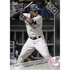 MLB NY Yankees Miguel Andujar #307 Topps Now Card