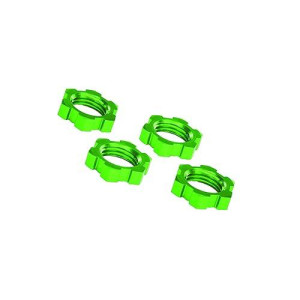 Traxxas Green Anodized-Aluminum 17Mm Splined Wheel Nuts Vehicle