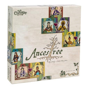 Calliope Games Ancestree - My Family Is Better Than Yours - Tile Drafting Family Board Game - Fun For Kids & Adults - 2-6 Players