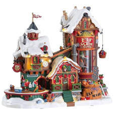 Lemax Elf Made Toy Factory, With 4.5V Adaptor #75190