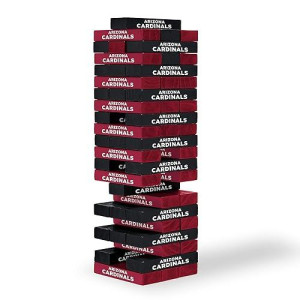 Wild Sports Arizona Cardinals Table Top Stackers, Team Color