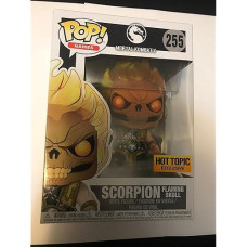 Funko Pop! Games Mortal Kombat X Scorpion #255 (Flaming Skull)