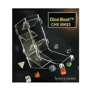 Chessex Clear Polycarbonate Dice Boot for D&D RPG