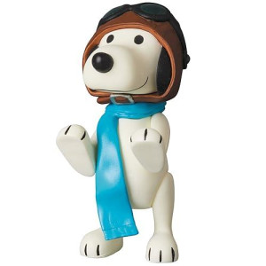 Medicom Peanuts Vintage Snoopy Pilot Figure, Multicolor