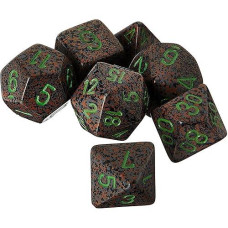 Chessex Chx25310 Dice-Speckled Earth Set, One Size, Multicolor