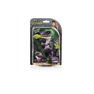 Untamed Raptor By Fingerlings Razor Purple Interactive Collectible Dinosaur By Wowwee