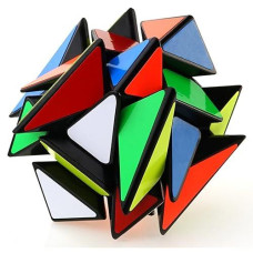 Tanch Skewb Twisty Speed Cube Magic Cube Puzzle Toy Black