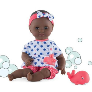 Corolle Mon Premier Poupon Bebe Bath Alyzee Baby Doll,Pink,12 Inch