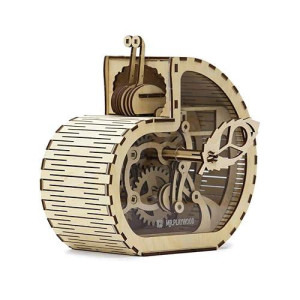 Wise Elk Snail Wooden Mechanical Model Kit