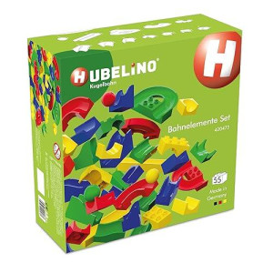 Hubelino 55 Piece Run Elements - The Original Marble Run Expansion Set - Made In Germany