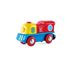 Hape Brave Little Engine - Multicolor Wooden Toy Train