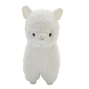 Cuddly Big Soft Toys Alpaca Doll Soft Stuffed Animals Cushion Toy Sheep Doll, 7" /17Cm Llama Lamb Plushie Toys Best Birthday Gifts For The Children Kids Baby Toys (White)