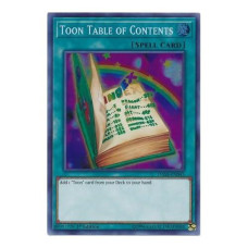 Toon Table Of Contents - Dasa-En043 - Super Rare - 1St Edition