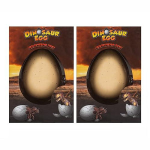 Surprise Growing Dinosaur Hatch Egg Kids Novelty Toy- Pack Of 2