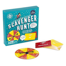 Professor Puzzle Scavenger Hunt Game for 2+ Players - Blue