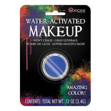 Woochie Water Activated Makeup - Blue, 0.1 oz for Halloween