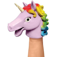 Schylling Unicorn Hand Puppet, 1 Ea