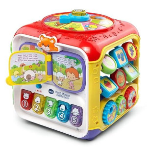 Vtech Sort And Discover Activity Cube, Red