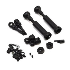 Mip X-Duty Cvd Drive Kit Front Cvd Drive Shaft Heavy Duty Axis Replacement Parts Compatible With 1/10 Rc Cars Traxxas Slash Rustler Stampede Hoss Vxl 4X4 Platinum Ultimate Update Parts 18150