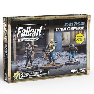 Modiphius Fallout Wasteland Warfare Minutemen Miniatures Set