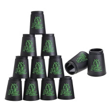 [Upgrade] Quick Stacks Cups 12 Pc Of Sports Stacking Cups,Stacking Cups Training Game,Great Gift Idea For Boys Girls Shipping From Us